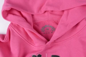 Sp5der Hot Pink Web Logo Hoodie7