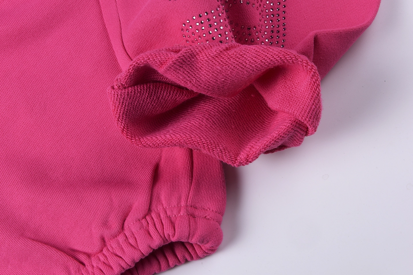 Sp5der Pink Rhinestone Logo Sweatpants7