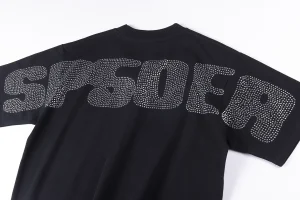 Sp5der Rhinestone Web Logo T-Shirt10