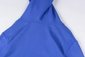 Sp5der Royal Blue Classic Logo Hoodie7