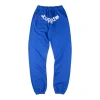 Sp5der Royal Blue Classic Logo Sweatpants