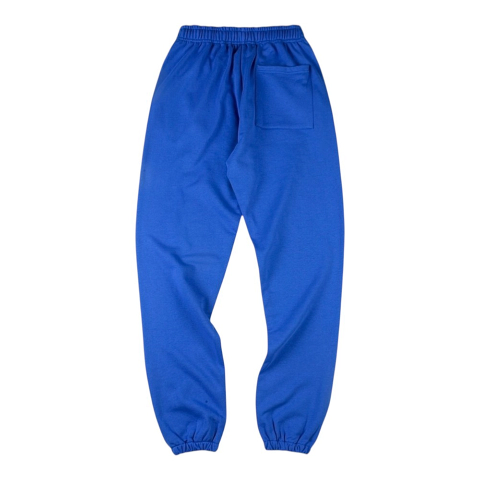 Sp5der Royal Blue Classic Logo Sweatpants Back view