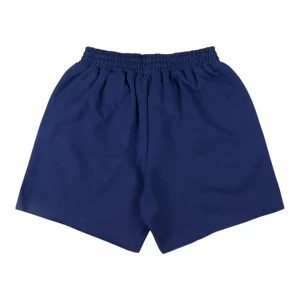 Sp5der Royal Blue Star Logo Sweat Shorts Back view