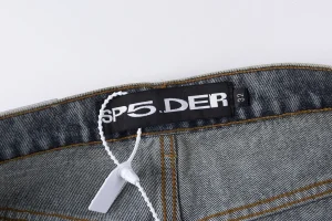 Sp5der Star Graphic Denim Jeans6