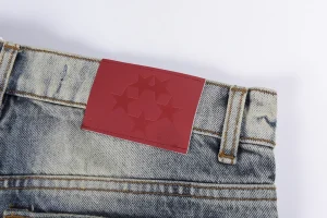 Sp5der Star Graphic Denim Jeans8