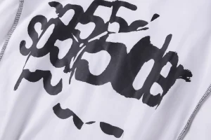 Sp5der White Black Spider Web Graphic T-Shirt4