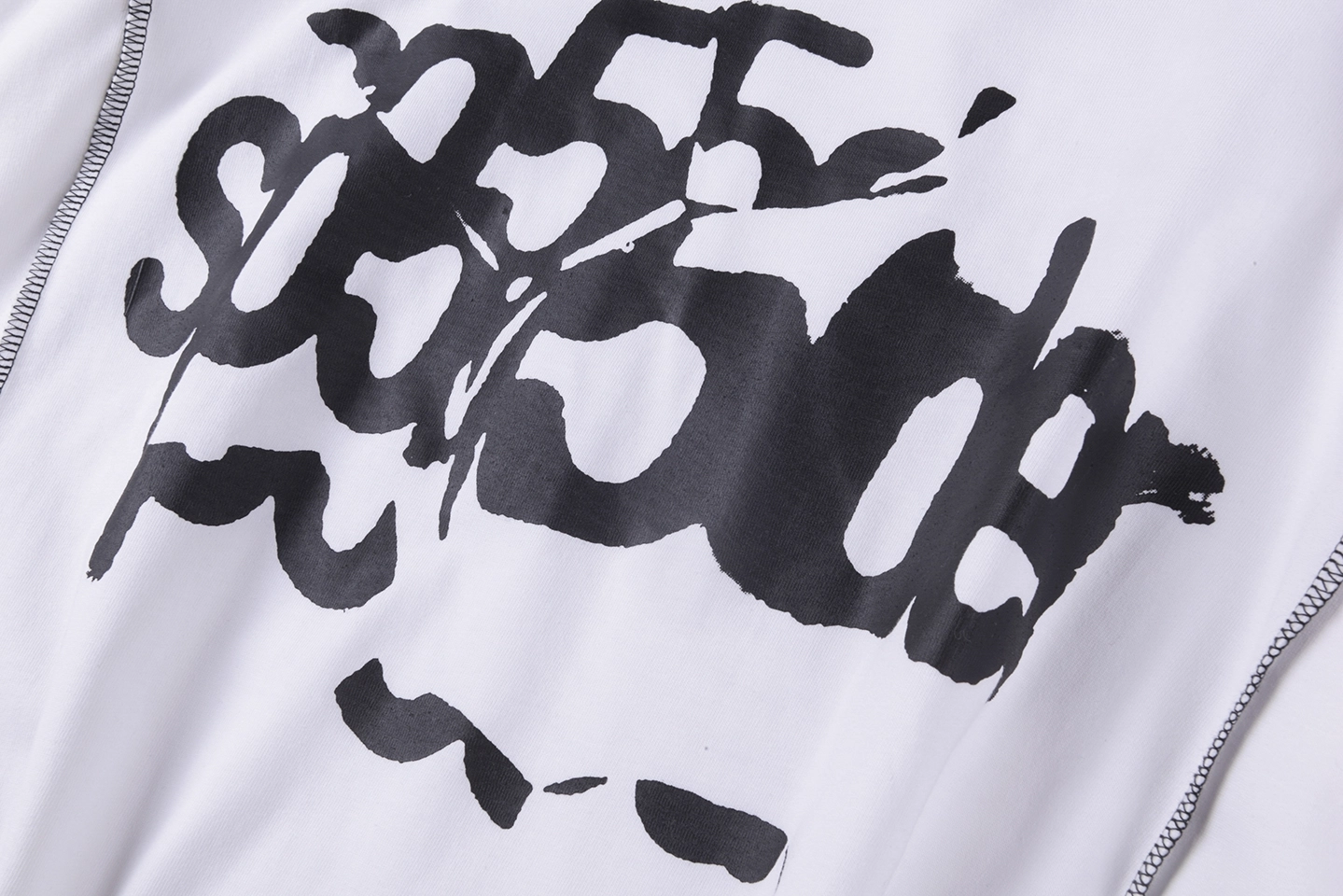 Sp5der White Black Spider Web Graphic T-Shirt4