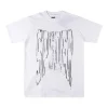 Sp5der White Distressed Arc Logo Graphic T-Shirt