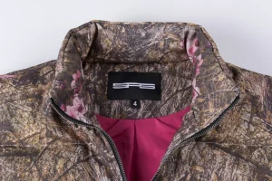 Sp5der Woodland Blossom Camo Puffer Vest1