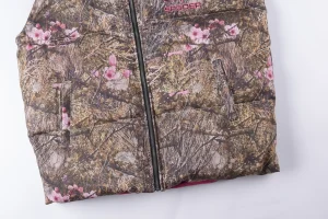 Sp5der Woodland Blossom Camo Puffer Vest9