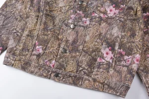 Sp5der Woodland Blossom Camo Trucker Jacket11