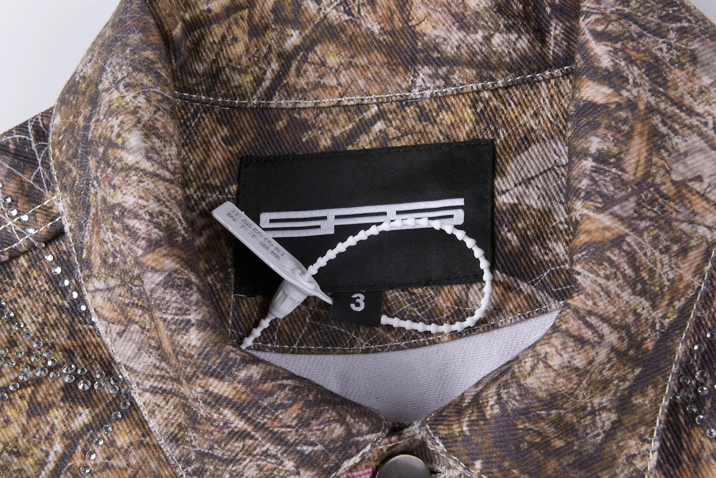 Sp5der Woodland Blossom Camo Trucker Jacket6