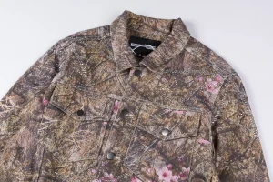 Sp5der Woodland Blossom Camo Trucker Jacket9
