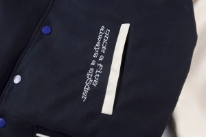 Sp5der Worldwide Pink Logo Varsity Jacket5