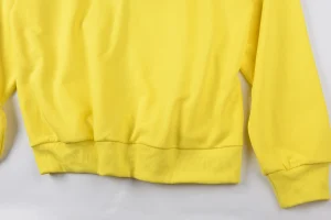 Sp5der Yellow Fur Hood Logo Zip Hoodie1