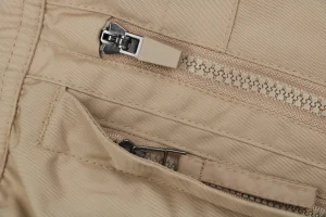 Stussy × Nike Functional Zip-Side Cargo Pants Brown Zipper puller