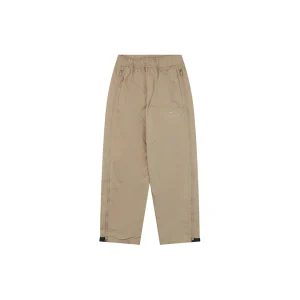 Stussy × Nike Functional Zip-Side Cargo Pants Brown Front view
