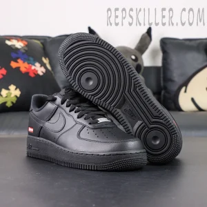 Supreme x Air Force 1 Low 'Box Logo - Black'9