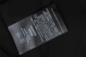 The North Face Dual Pocket Hooded Windbreaker Jacket Black Wash label