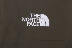The North Face Dual Pocket Hooded Windbreaker Jacket Brown Brand