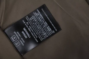 The North Face Dual Pocket Hooded Windbreaker Jacket Brown Wash label