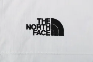 The North Face Dual Pocket Hooded Windbreaker Jacket White Brand