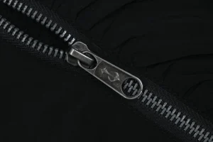 Thug Club × Adidas Trefoil Asymmetric Zip Track Jacket Zipper puller