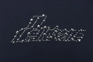 We11done Cross Chain Logo Graphic T-Shirt Navy Brand