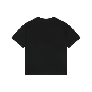 We11done Cross Chain Logo Graphic T-Shirt Black Back view
