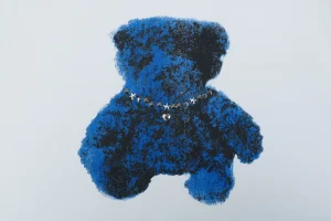 We11done Teddy Bear Graphic T-Shirt White Front Print