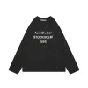 Acne Studios 1996 Crystal Logo Shirt (Black/White)