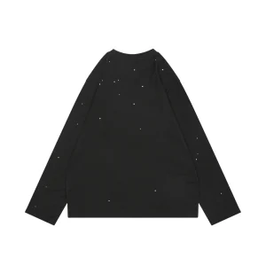 Acne Studios 1996 Crystal Logo Shirt Black Back view