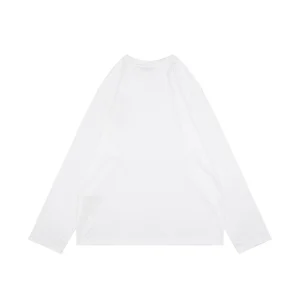 Acne Studios Distressed Circle Logo Shirt White Back view
