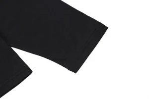 Acne Studios Distressed Circle Logo Shirt Black Cuff