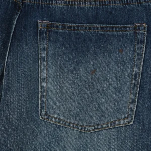 Acne Studios Distressed Paint-Splatter Denim Jeans Pocket