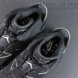 Air Jordan 6 interior view showing insole branding and inner lining