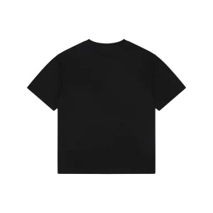 Alexander Wang Sketch Skyline Logo Cotton T-Shirt Black Back view