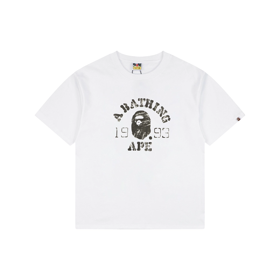 BAPE 1993 Ape Head Graphic T-Shirt White Front view