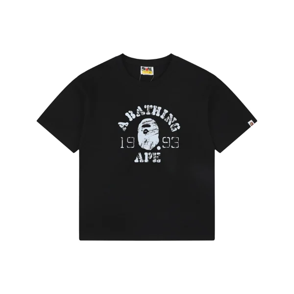 BAPE 1993 Ape Head Graphic T-Shirt Black Front view