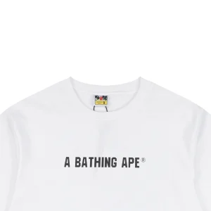 BAPE Busy Works Camo Ape Head T-Shirt White