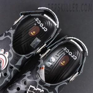 BAPE x Crocs Classic Clog 'ABC Camo - Black'1