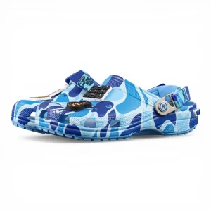 BAPE x Crocs Classic Clog 'ABC Camo - Blue'