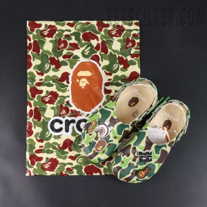 BAPE x Crocs Classic Clog 'ABC Camo - Green'
