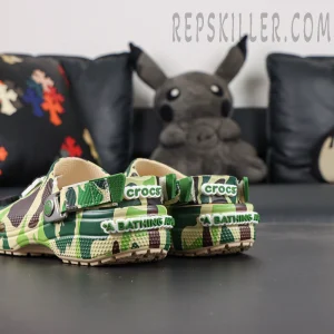 BAPE x Crocs Classic Clog 'ABC Camo - Green'4