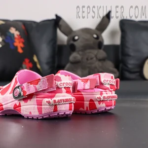 BAPE x Crocs Classic Clog 'ABC Camo - Pink'1