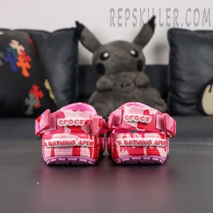 BAPE x Crocs Classic Clog 'ABC Camo - Pink'2