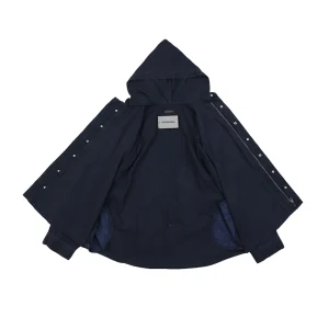 Balenciaga Deconstructed Hooded Denim Shirt Jacket Lining