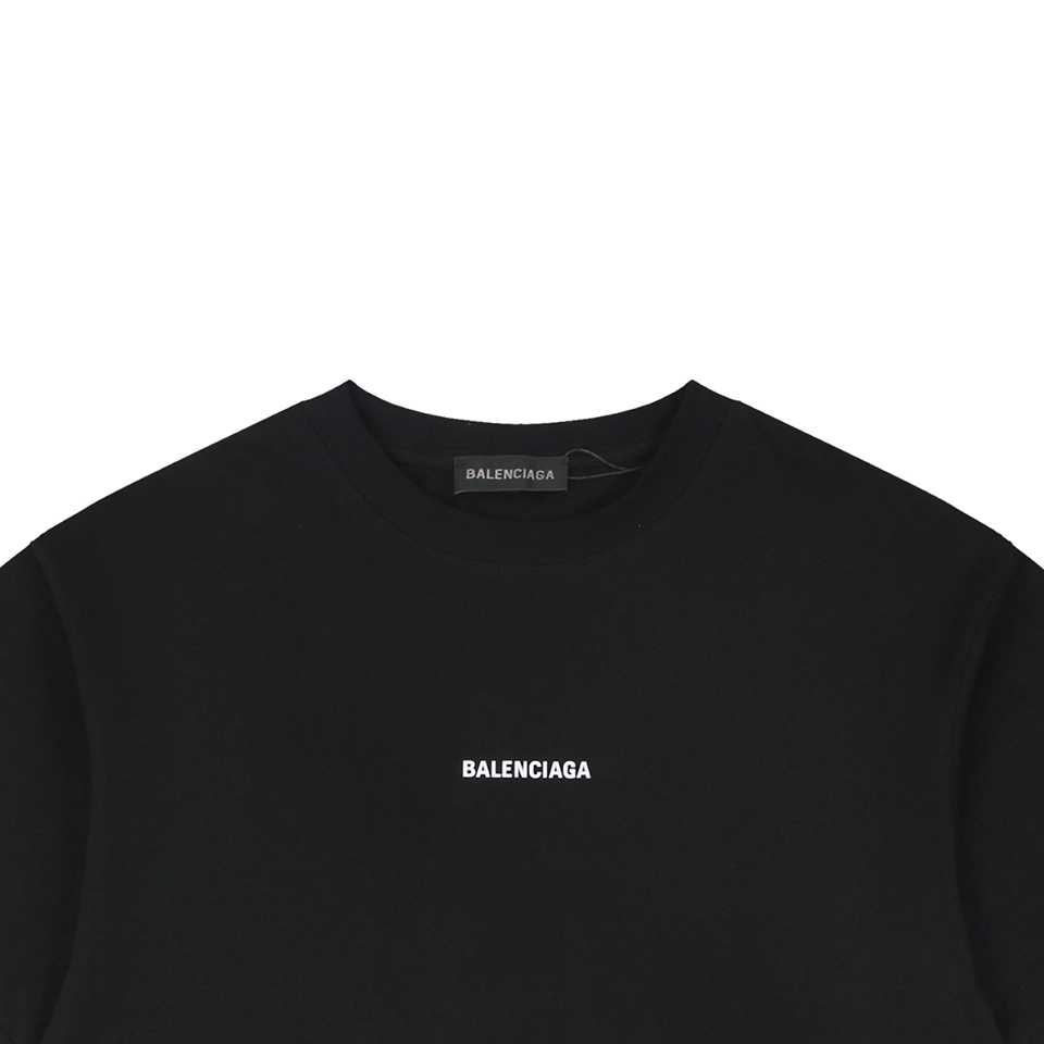Balenciaga Front Minimal Back Logo T-Shirt