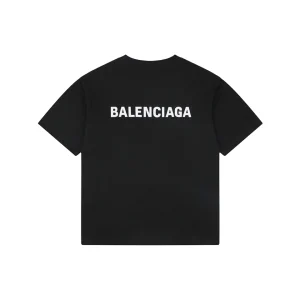 Balenciaga Front Minimal Back Logo T-Shirt Back view