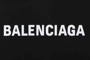 Balenciaga Front Minimal Back Logo T-Shirt Brand Print